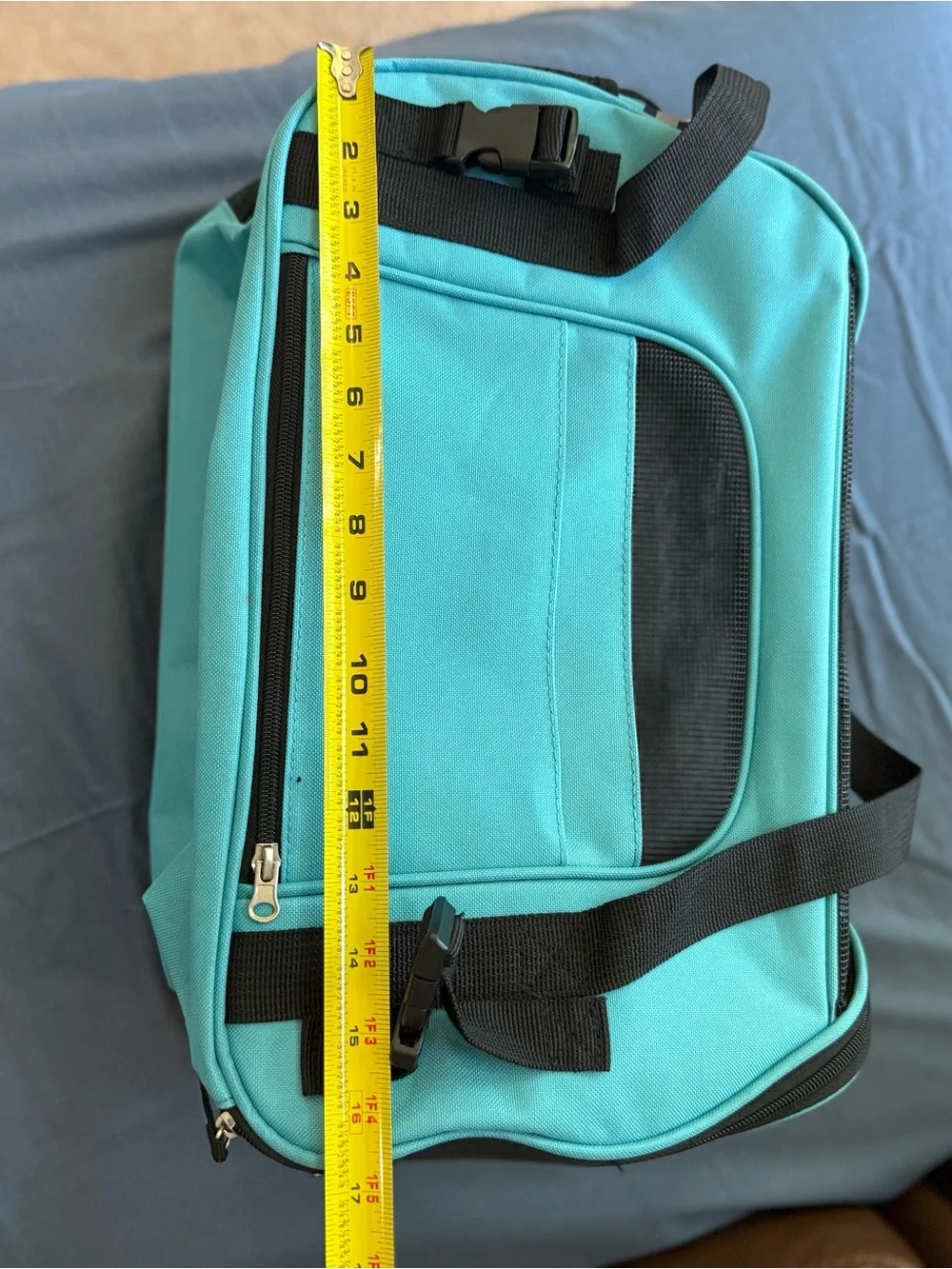 Teal Pet Carrier Bag